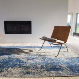 Madmen Cracks Rug, 2m x 2.8m / Blue - thumbnail 1