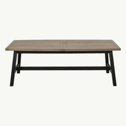 Highgate Weathered Oak 220-265cm Extending Dining Table - thumbnail 3