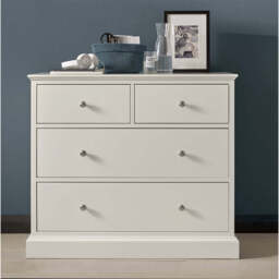 Ashburnham White 2+2 Drawer Chest