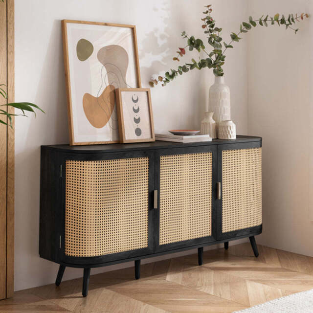 Arlington 3DR Sideboard, Black - image 1