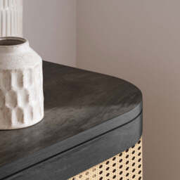 Arlington 3DR Sideboard, Black - thumbnail 3