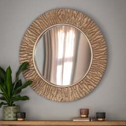 Manila Gold Wall Mirror