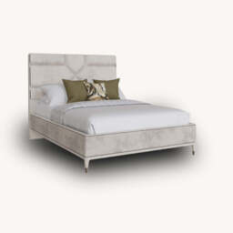 Dante Bed Base, Beige / King - thumbnail 2