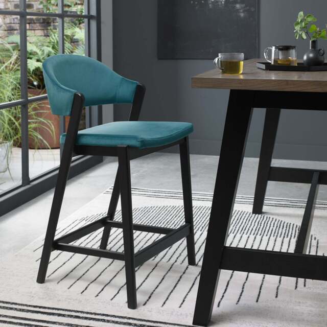 Highgate Peppercorn Barstool, Blue