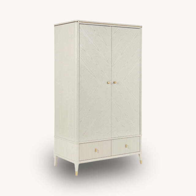 Dante Wardrobe, Beige - image 1