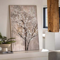 Blossom Breeze Framed Canvas