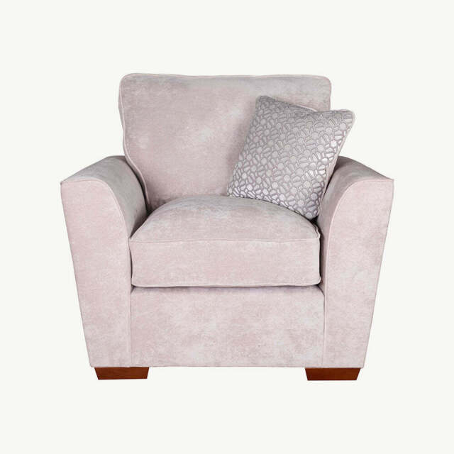 Orleans Armchair, Light Grey - image 1