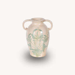 Maiolica Handled Vase - thumbnail 5