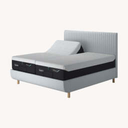 TEMPUR® Arc Adjustable Bed with Vertical Headboard, King / Grey - thumbnail 5