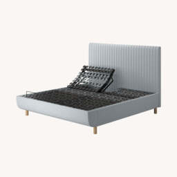 TEMPUR® Arc Adjustable Bed with Vertical Headboard, King / Grey - thumbnail 7