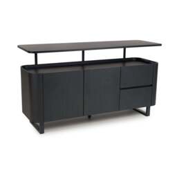 Roxbury Retro Sideboard, Black
