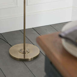 Leif 3lt Floor Lamp, White - thumbnail 4