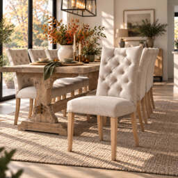 Poppy Dining Chair Cream