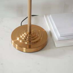 Leif 3lt Table Lamp, Beige - thumbnail 3