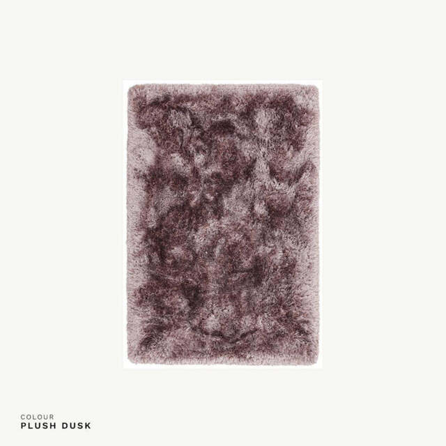 Plush Rug Bold, 70cm x 140cm / Light Blue