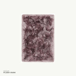 Plush Rug Bold, 70cm x 140cm / Light Blue