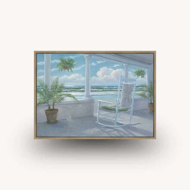 Ocean View II Framed Wall Art