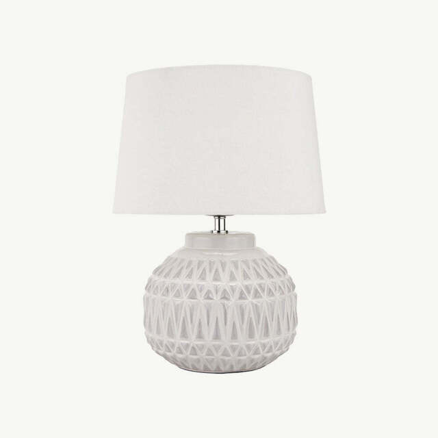Warm White Aztec Table Lamp - image 1