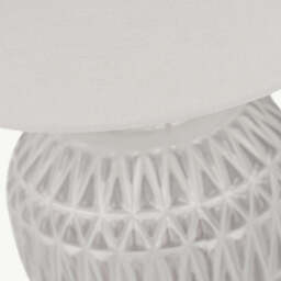 Warm White Aztec Table Lamp - thumbnail 3