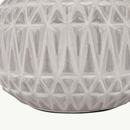 Warm White Aztec Table Lamp - thumbnail 2
