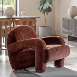 Holburn Armchair, Brown