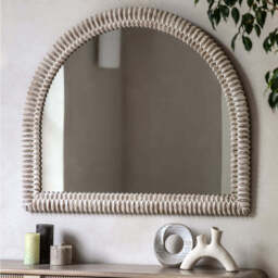 Alta Arch Overmantle Mirror - thumbnail 1