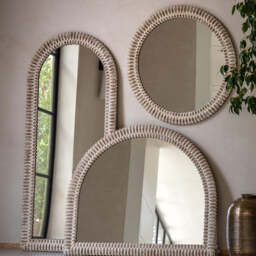 Alta Arch Overmantle Mirror - thumbnail 6