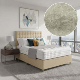 Arighi Bianchi Leg Bed Base, Single / Beige - thumbnail 2