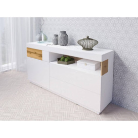 Silke 47 Sideboard Cabinet 169cm - Matera / Wotan Oak 169cm - thumbnail 3