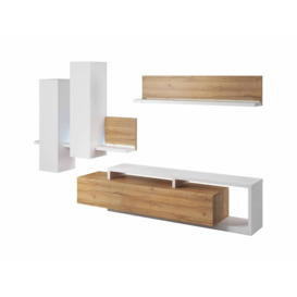 "Bota Entertainment Unit For TVs Up To 75"" - Concrete Grey 225cm" - thumbnail 3