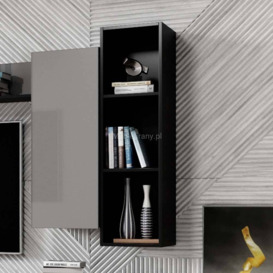 Helio 87 Hanging Bookcase 30cm - White Glass 30cm - thumbnail 3