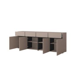 Kross 25 Sideboard Cabinet 225cm - White 225cm - thumbnail 3