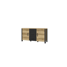 Olin 26 Sideboard Cabinet 147cm - 147cm Appenzeller Fichte Oak - thumbnail 2