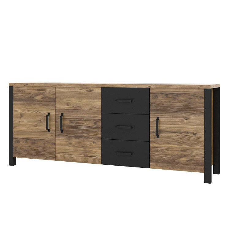 Olin 47 Sideboard Cabinet 192cm - 192cm Appenzeller Fichte Oak - image 1