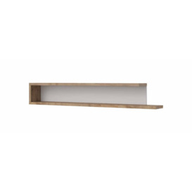 Sintra 02 Wall Shelf 160cm - Oak Sandal 160cm - thumbnail 1