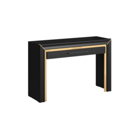 Arno Dressing Table 120cm - Black 120cm - thumbnail 1