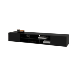 Coby 40 TV Cabinet 209cm - Black 209cm - thumbnail 2