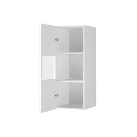Helio 07 Wall Cabinet 35cm - Grey Glass 35cm - thumbnail 3