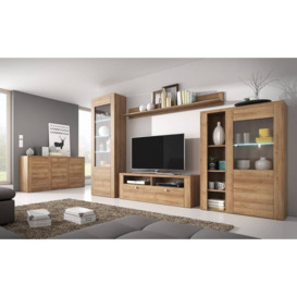 Larona 41 TV Cabinet 140cm - Oak Riviera 140cm - thumbnail 2