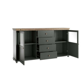 Evora 25 Sideboard Cabinet 181cm - Oak Lefkas 181cm - thumbnail 2