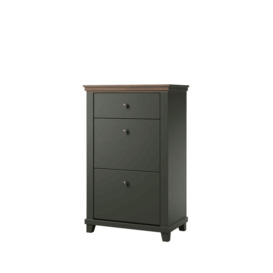 Evora 28 Shoe Cabinet 71cm - Green 71cm