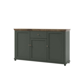 Evora 47 Sideboard Cabinet 160cm - 160cm Oak Lefkas - thumbnail 1