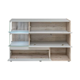 Silk Sideboard Cabinet - White Gloss 120cm - thumbnail 3