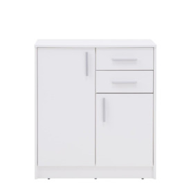 Opti 44 Sideboard Cabinet 74cm - White 74cm - thumbnail 3