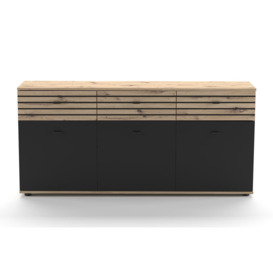 Solea 84 Sideboard Cabinet 168cm - Oak Artisan 168cm - thumbnail 3