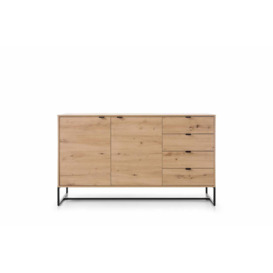 Amber Large Sideboard Cabinet 153cm - Oak Artisan 153cm - thumbnail 3