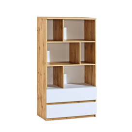 Arca AR4 Bookcase 80cm - Oak Wotan 80cm