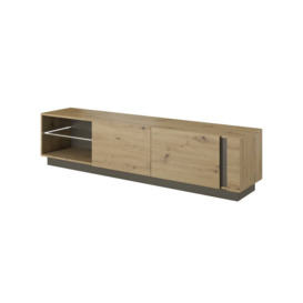 Arco TV Cabinet 188cm - Oak Artisan 188cm - thumbnail 1