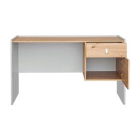 Vivero Desk 134cm - Oak Riviera 139cm - thumbnail 2