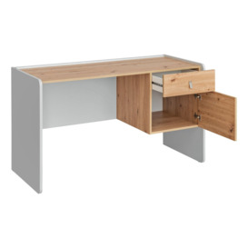 Vivero Desk 134cm - Oak Riviera 139cm - thumbnail 3